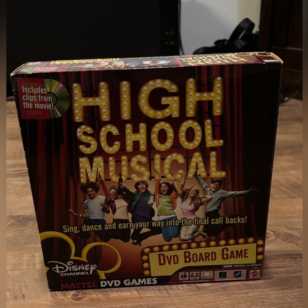 High School Musical DVD Board Game USED